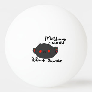 Balle De Ping Pong Mothman Mochi Mignon Animal Drôle Mochi