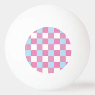 Balle De Ping Pong Motif damier