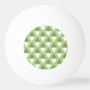 Balle De Ping Pong Motif simple vert pastel