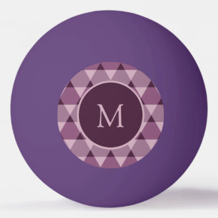 Balle De Ping Pong Motif triangles