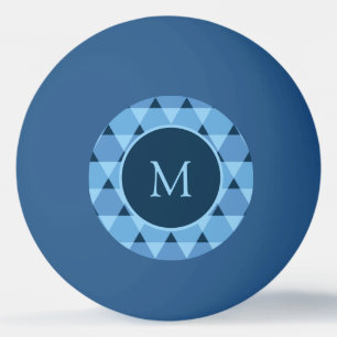 Balle De Ping Pong Motif triangles