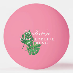Balle De Ping Pong Neon Bachelorette Beach Games Rose