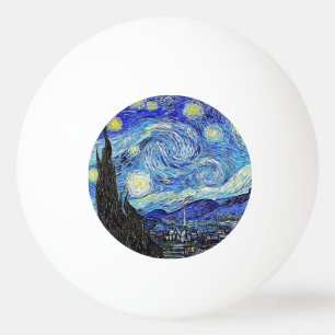 Balle De Ping Pong Night Starry Night