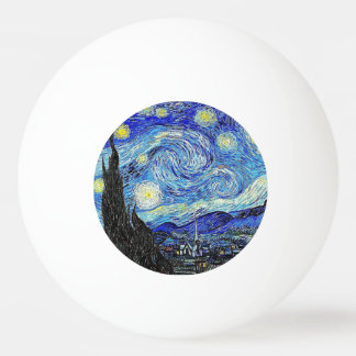 Balle De Ping Pong Night Starry Night