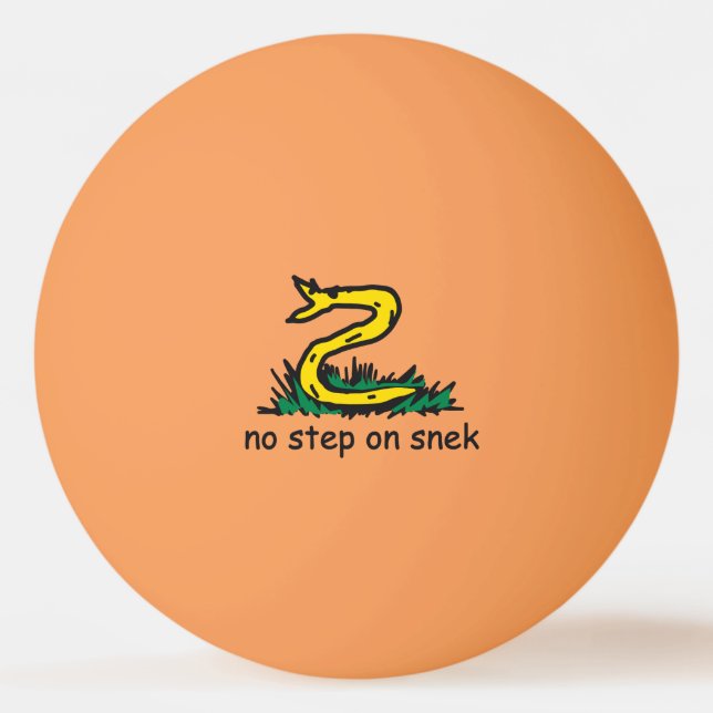 Balle De Ping Pong No step on snek memes (Devant)