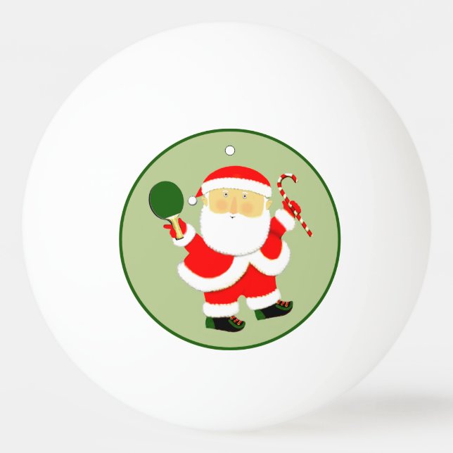 Balle De Ping Pong Noël (Devant)