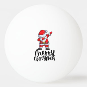 Balle De Ping Pong Noël avec le Père Noël