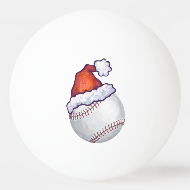 Balle De Ping Pong Noël de baseball (Dos)