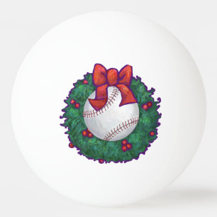 Balle De Ping Pong Noël de baseball