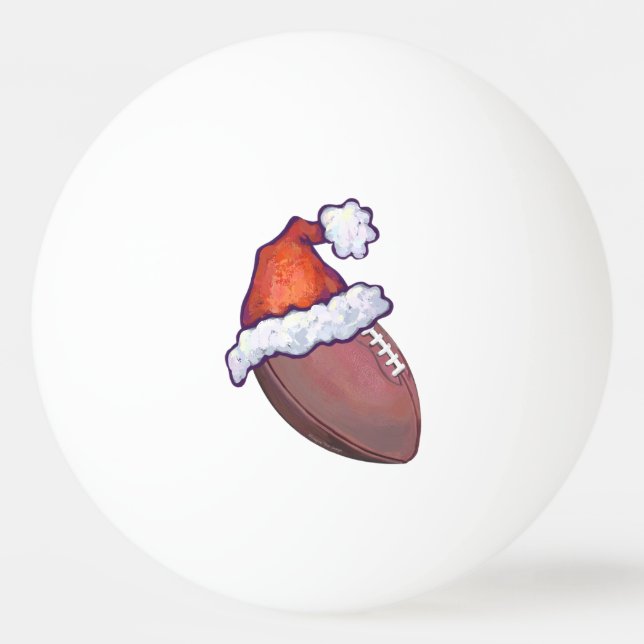 Balle De Ping Pong Noël du football (Dos)