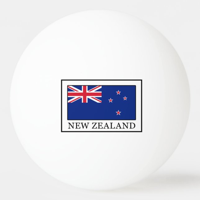 Balle De Ping Pong Nouvelle-Zélande (Devant)