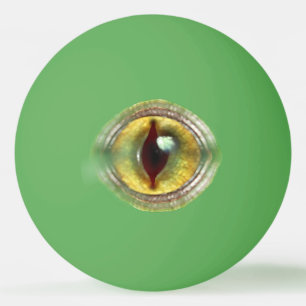 Balle De Ping Pong Oeil de monstre Dinosaure de dragon de reptiles Li