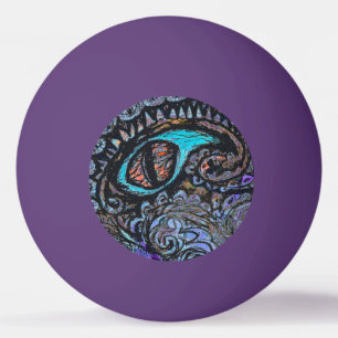 Balle De Ping Pong OEil d'un monstre marin
