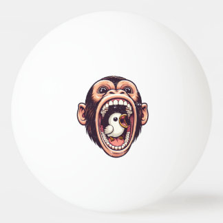 Balle De Ping Pong Oiseau de singe très drôle