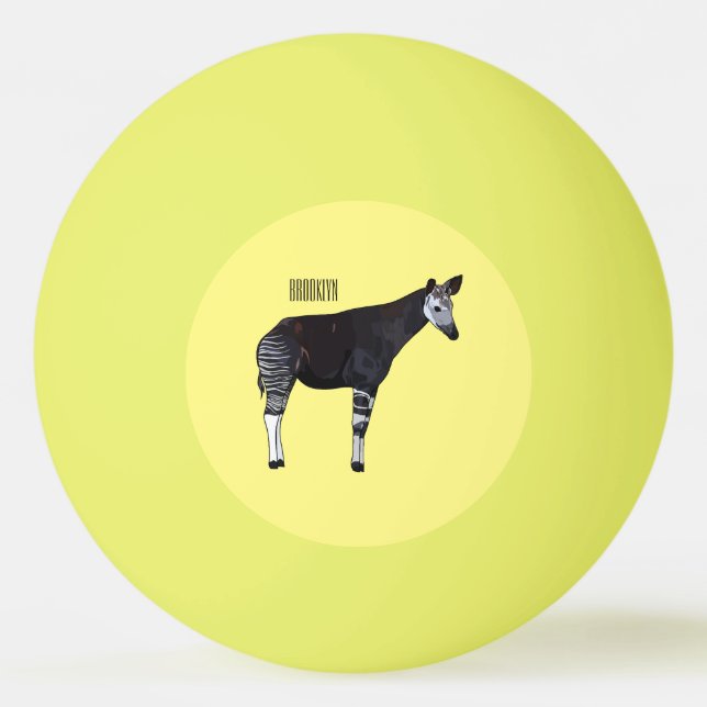 Balle De Ping Pong Okapi (Devant)