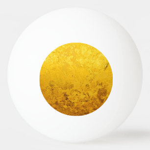 Balle De Ping Pong OR pur/or leaf