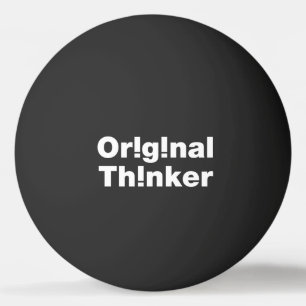 Balle De Ping Pong Original Thinker