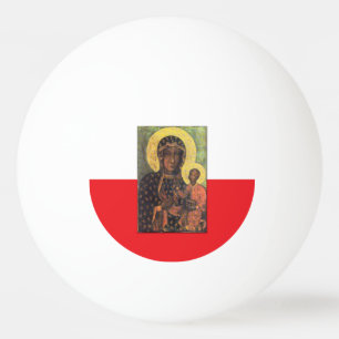 Balle De Ping Pong Our Lady of Czestochowa