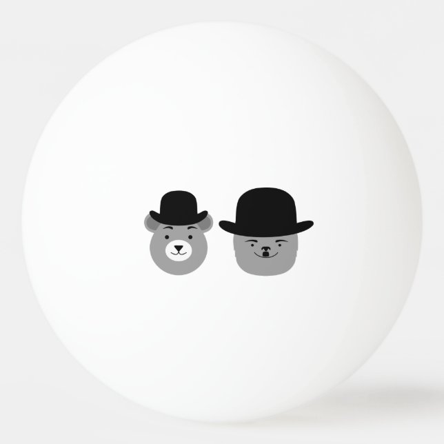 Balle De Ping Pong Ours du désert (Devant)