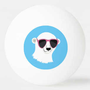 Balle De Ping Pong Ours polaire cool