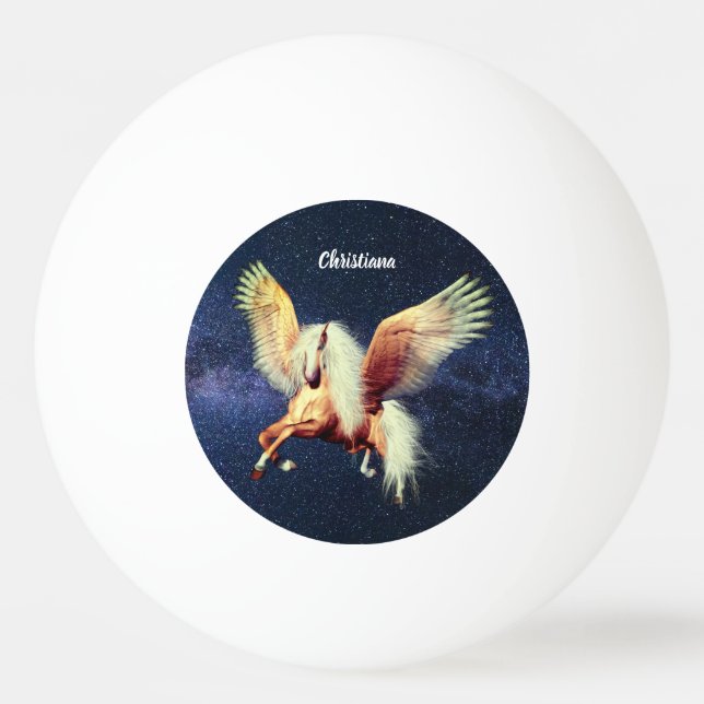 Balle De Ping Pong Palimino aile Pegasus  (Devant)