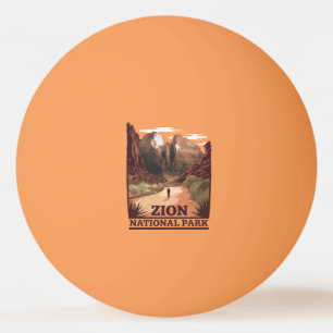 Balle De Ping Pong Parc national de Zion
