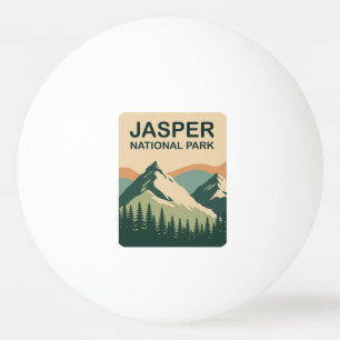 Balle De Ping Pong Parc national Jasper Canada Paysage Nature Art