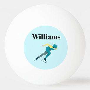 Balle De Ping Pong Patinage de vitesse