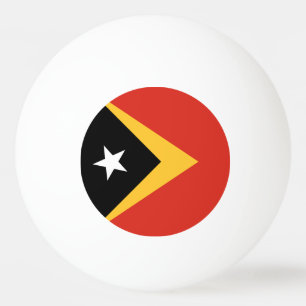 Balle De Ping Pong Pavillon du Timor oriental
