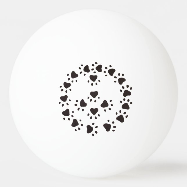 Balle De Ping Pong Peace Paks Ping Pong Ball (Devant)