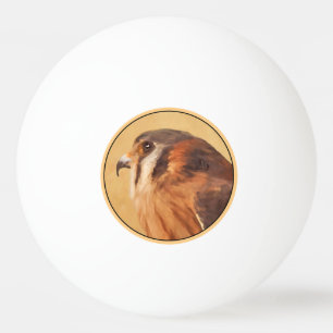 Balle De Ping Pong Peinture américaine Kestrel - Art original pour oi