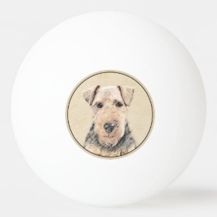 Balle De Ping Pong Peinture galloise Terrier - Cute Original Chien Ar