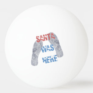 Balle De Ping Pong Père Noël était là