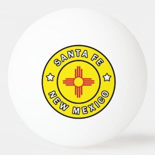 Balle De Ping Pong Père Noël Fe Nouveau-Mexique