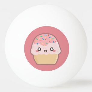 Balle De Ping Pong Petit gâteau de Kawaii