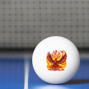 Balle De Ping Pong Phoenix mythologique immortelle Créature