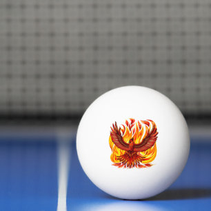 Balle De Ping Pong Phoenix mythologique immortelle Créature