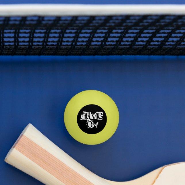 Balle De Ping Pong Ping Pong Ball Game On (Tableau)