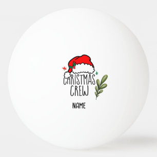 Balle De Ping Pong Ping pong Noël Fêtes d'équipage Père Noël