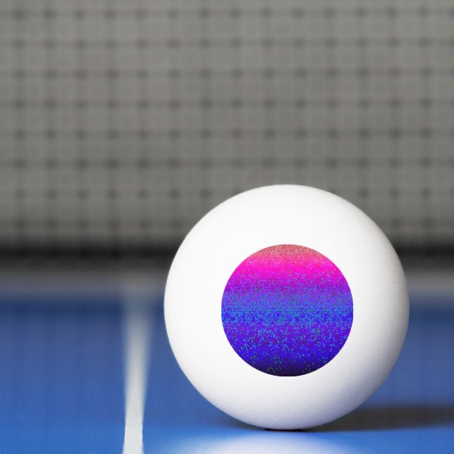 Balle De Ping Pong Ping Pong Parties scintillant étoile poussière (Filet)