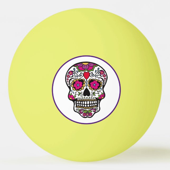 Balle De Ping Pong Ping-Pong SKULT SUCRE (Devant)