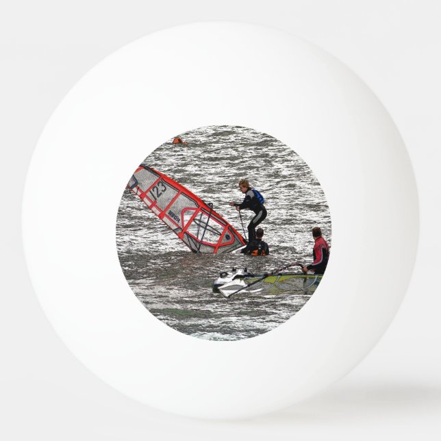 BALLE DE PING PONG PLANCHERS À VOILE (Devant)