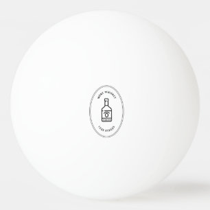 Balle De Ping Pong Plus de whisky moins de stress