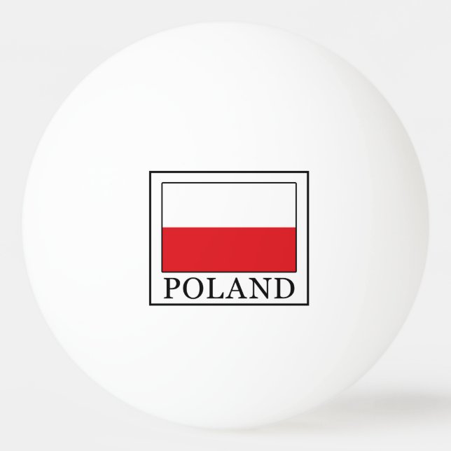 Balle De Ping Pong Pologne (Devant)
