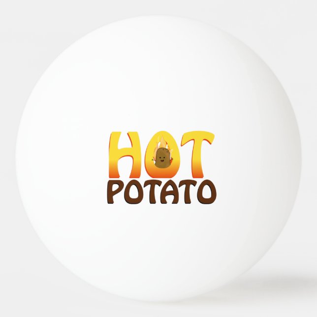 Balle De Ping Pong Pomme de terre chaude (Devant)