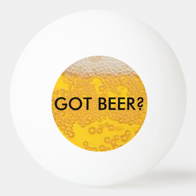 Balle De Ping Pong Pong de bière (Devant)