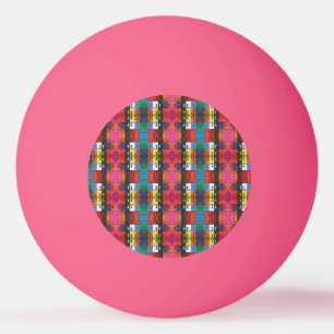 Balle De Ping Pong Pop art no.1 par Yeshaya Dank - unité et harmonie