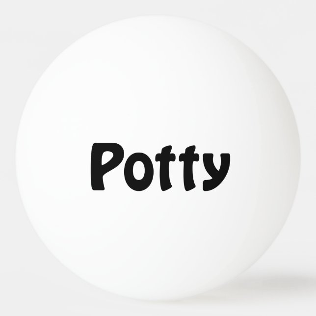 Balle De Ping Pong Potty (Devant)