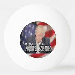 Balle De Ping Pong Prisonnier politique de Trump
