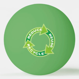 Balle De Ping Pong Réduire la réutilisation Recycle Pong Ball